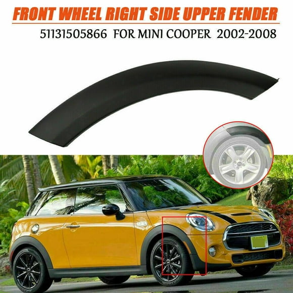 US Front Wheel Left Side Lower Fender Arch Cover Trim For 02-08 Mini Cooper R50
